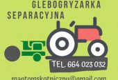 Wynajem glebogryzarki separacyjnej z traktorkiem