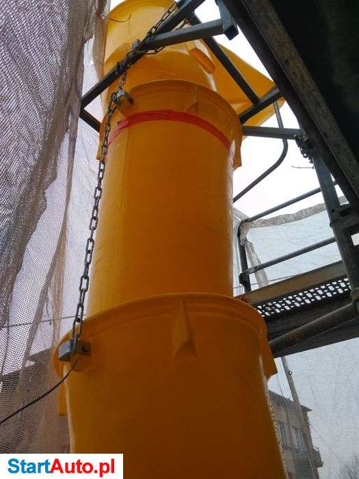 Zsyp budowlany, zsyp do gruzu 10 mb WYNAJEM