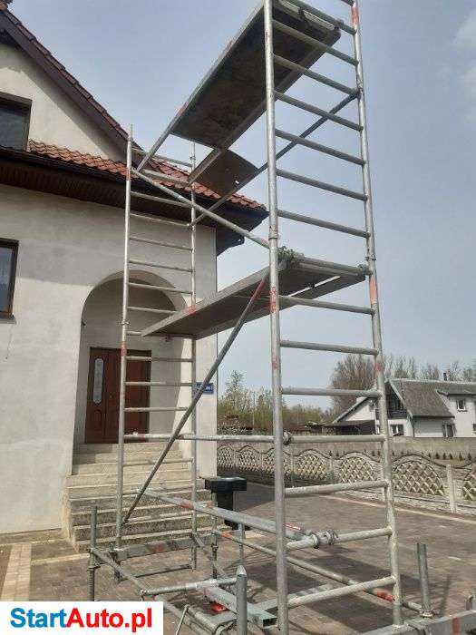 Skup rusztowań Plettac Baumann Bosta wynajem rusztowań stempli podpór