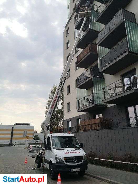 Podnośnik koszowy, zwyżka wynajem 23m