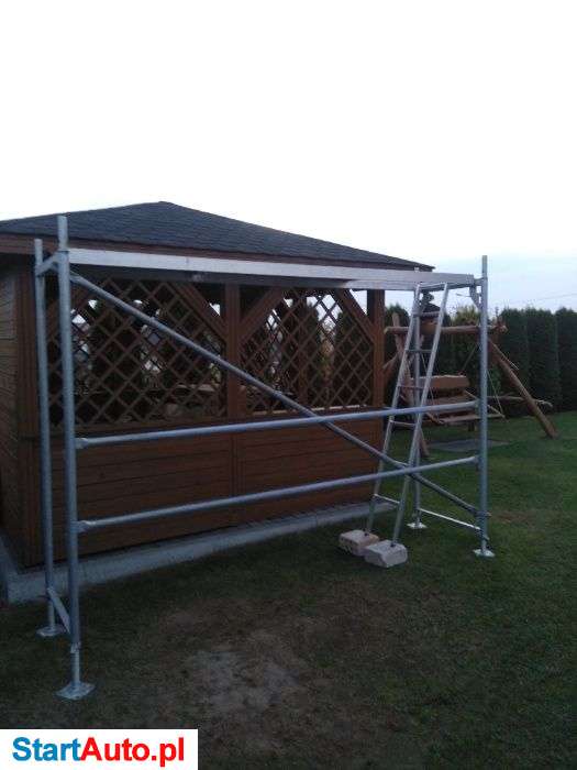 Wynajem rusztowania elewacyjnego Baumann i Warszawskie