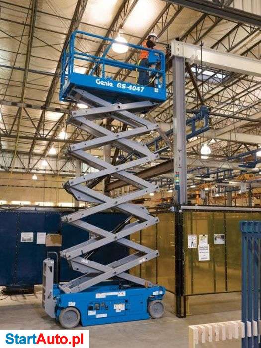 Wynajmę podnośnik nożycowy 8, 10, 12, 14 metrów zwyżka wynajem 24h