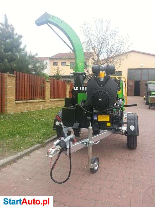 Wynajem Rozdrabniacz gałęzi, Rębak LASKI, 15cm Dolny Śląsk