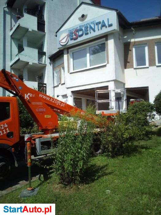 Usługi wynajmu podnośnik koszowy (zwyżka – 19m)