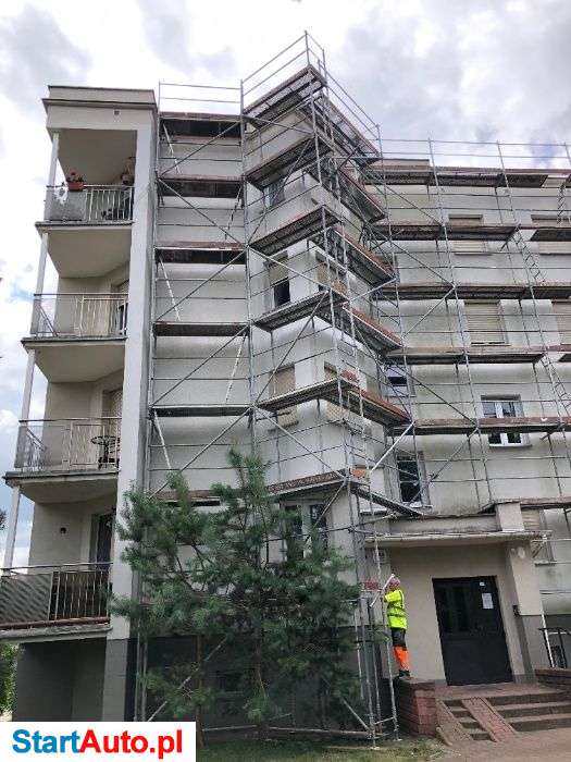 Rusztowania elewacyjne ,warszawskie i inne, wynajem od 0,15zł/m2