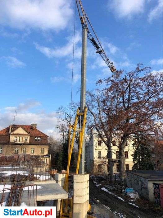 Wynajem żurawia budowlanego dolnoobrotowy