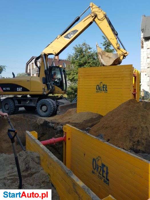 Szalunki obudowy zabezpieczenia do wykopów wynajem