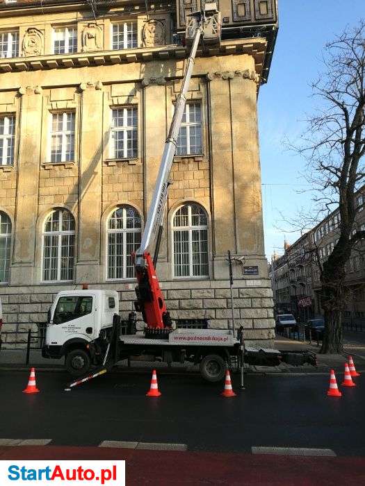 Podnośnik koszowy, usługi, wynajem, zwyżka Poznań i okolice