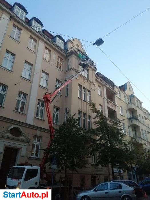 Podnośnik koszowy 24h wynajem.