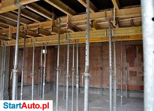 Wynajem Kraków szalunki Rasto stropowe stemple doki podpory Plettac
