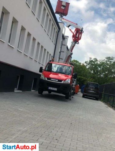 Podnośnik koszowy wynajem usługi 17m + usługi