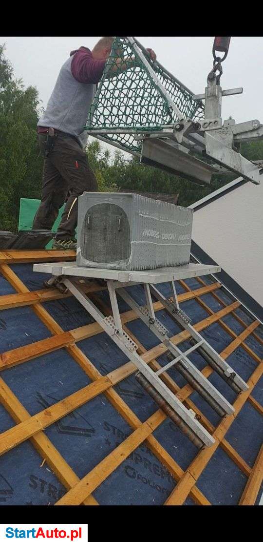 Wynajem dzwigu dekarskiego