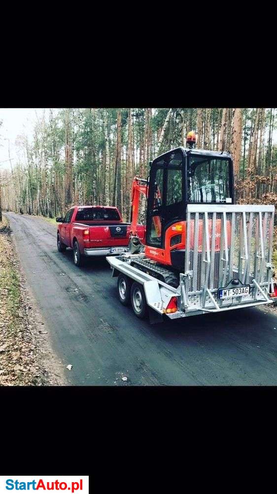 Wynajem ! Krótko i długoterminowy Nowych minikoparek kubota 1,9t i 2,7