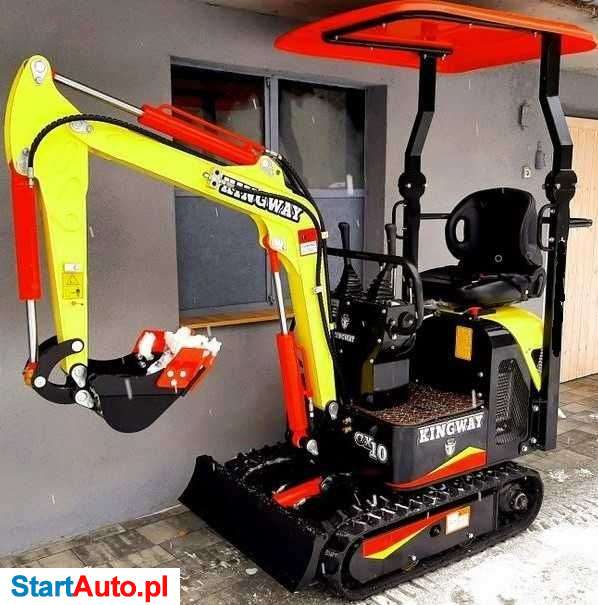 Wynajem minikoparki, mikrokoparki bez operatora