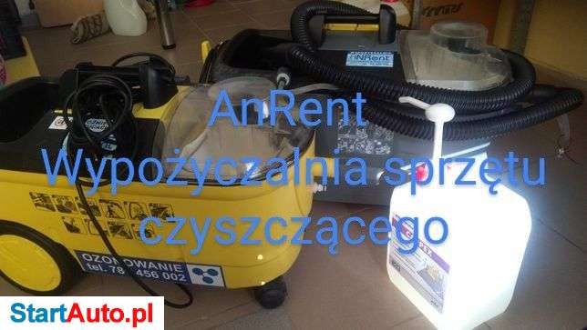 Wynajem wypożyczalnia odkurzaczy piorących i innych maszyn czyszczą