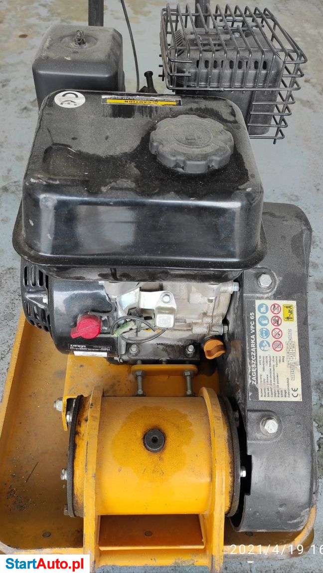 Zagęszczarka 86 kg z gumą