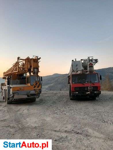 Wynajem, usługi dźwigowe do 80 ton