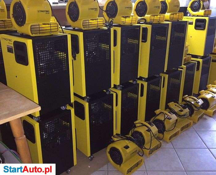 Wynajem Osuszaczy Powietrza NAGRZEWNICE Wypożyczalnia Osuszacz Wilgoci