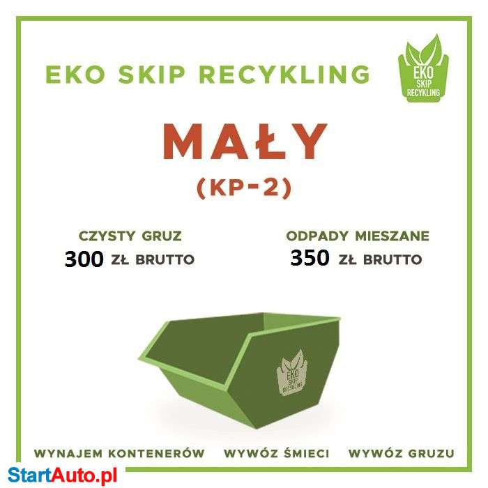 Wywóz gruzu, wywóz śmieci, wynajem kontenerów.