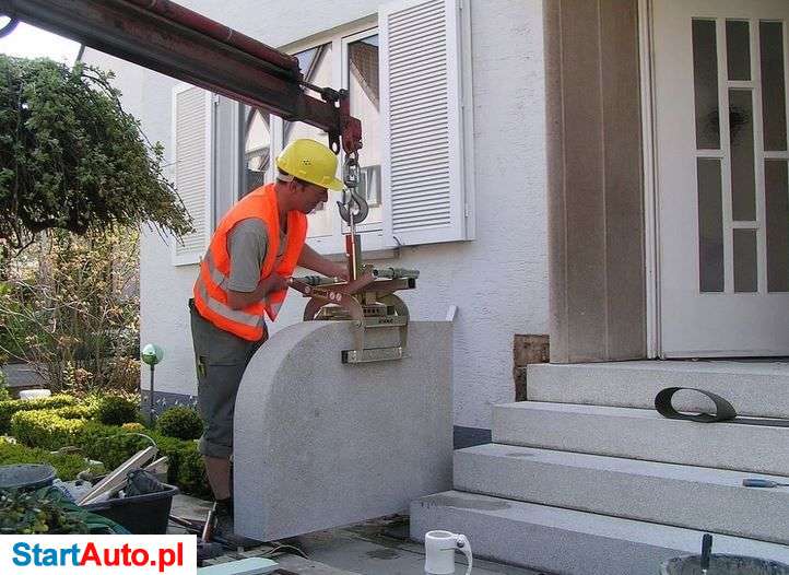 Chwytak Probst do krawężników WYNAJEM udźwig 600 kg zakres 5cm – 60 c