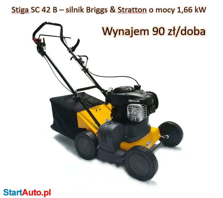 Wynajem glebogryzarki, wynajem wertykulatora, kosa spalinowa!