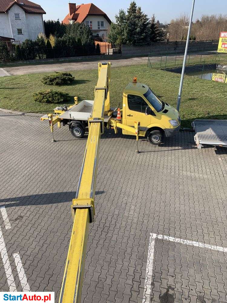 Podnośnik koszowy zwyżka wynajem kosz ruthmann 20-27m 22m