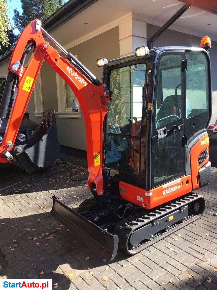 Wynajem ! Krótko i długoterminowy Nowych minikoparek kubota 1,9t i 2,7