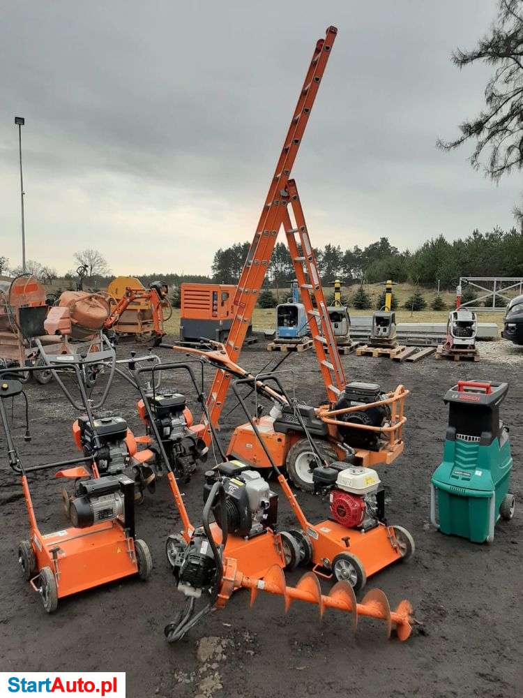 Wynajem maszyn budowlanych i ogrodniczych