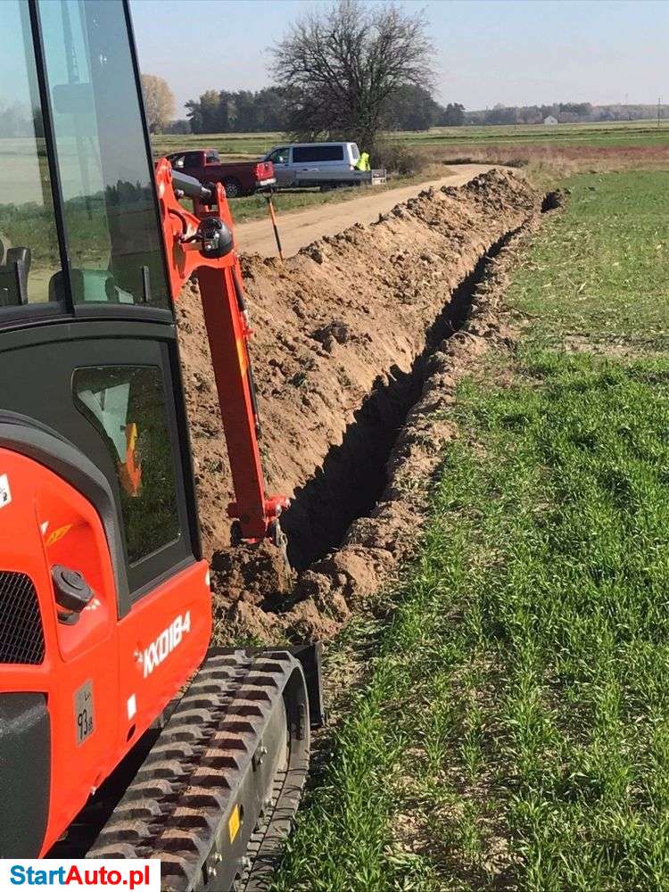Wynajem ! Krótko i długoterminowy Nowych minikoparek kubota 1,9t i 2,7
