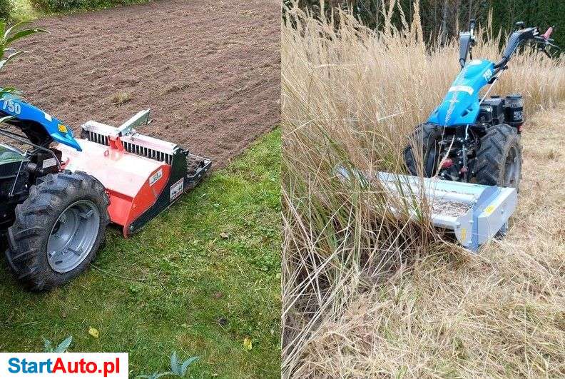 Glebogryzarka separacyjna karczowanie koszenie traw nieużytków mulczer