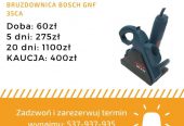 Bruzdownica – Młot udarowy wyburzeniowy – Wiertartka udarowa WYNAJEM