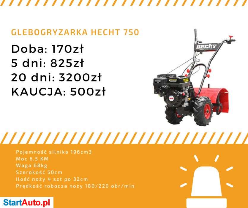 Wertykulator Aerator – Glebogryzarka -Świder Wiertnica Glebowa WYNAJEM