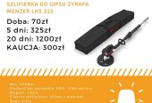 Szlifierka do gipsu/ żyrafa – Odkurzacz przemysłowy WYNAJEM