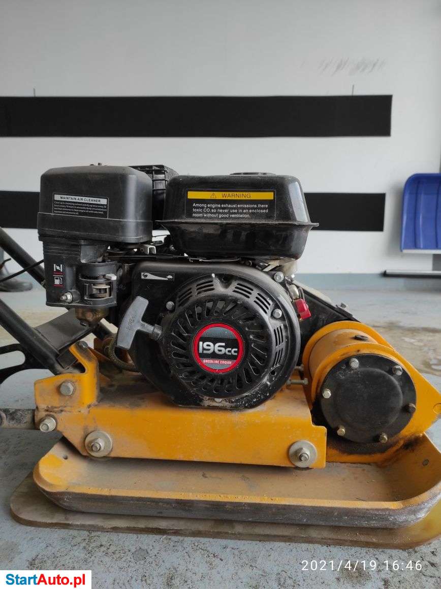 Zagęszczarka 86 kg z gumą