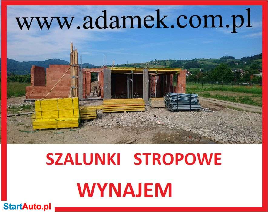 ADAMEK.Stemple,Szalunki stropowe. WYNAJEM . PERI.DOKA – Nowy Sacz