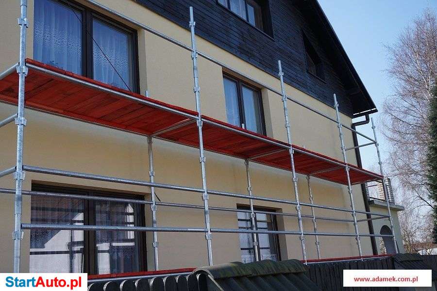 ADAMEK. Rusztowanie elewacyjne ( klinowe ) – WYNAJEM 37zł doba – 100m