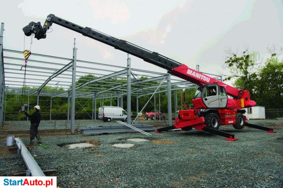 wynajem ładowarek teleskopowych obrotowych