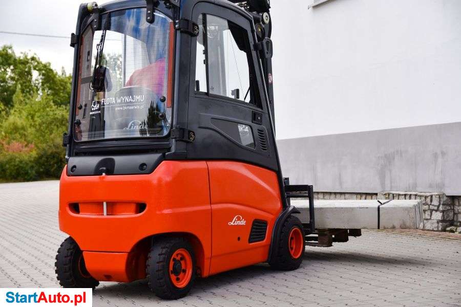 Wynajem wózka widłowego o udźwigu od 1 do 16 ton.