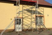 Wynajem rusztowania aluminiowego jezdnego