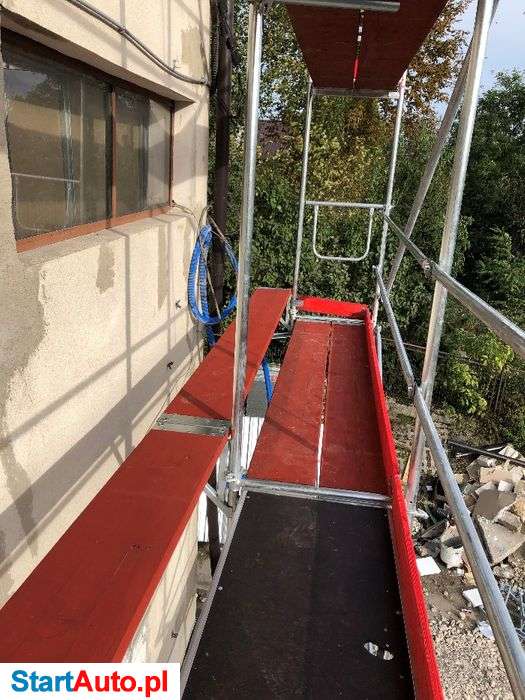 Wynajem rusztowania elewacyjnego