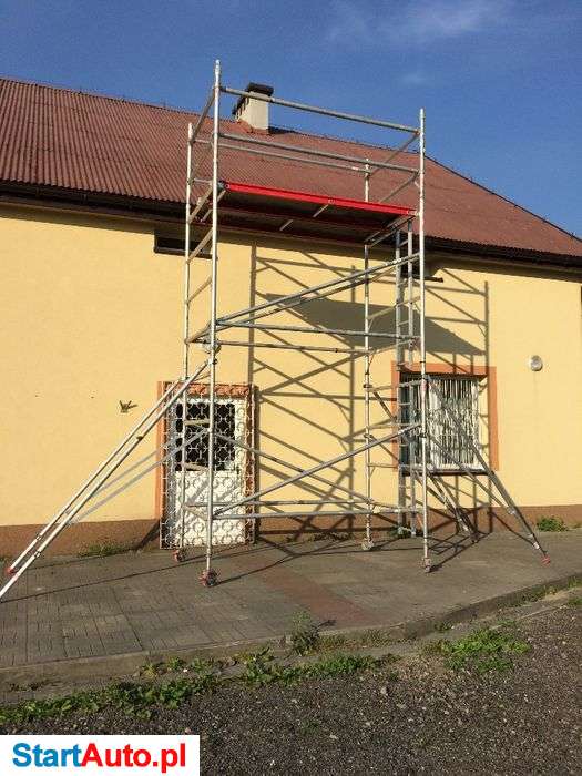 Wynajem rusztowania aluminiowego jezdnego