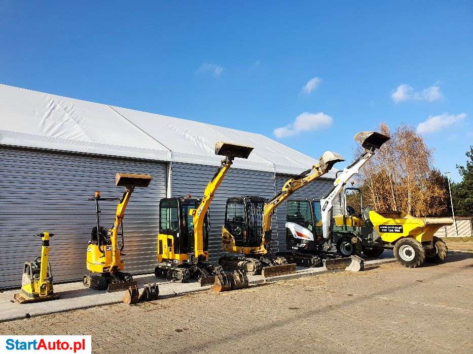 Wynajem mini-koparki, minikoparek, Łódź, Pabianice, Zgierz, Tomaszów