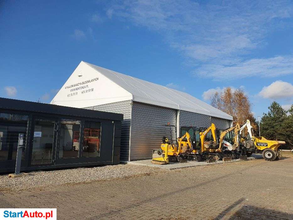 Wynajem mini-koparki, minikoparek, Łódź, Pabianice, Zgierz, Tomaszów