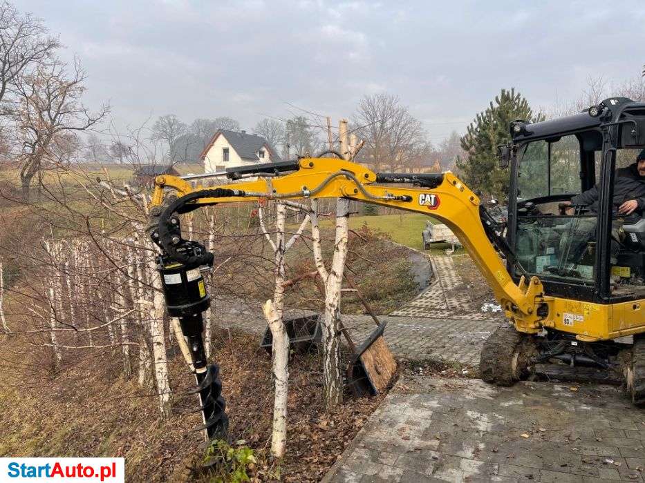 MINIKOPARKA, WOZIDŁO, SKOCZÓW Usługi WYNAJEM Mini koparki z operatorem