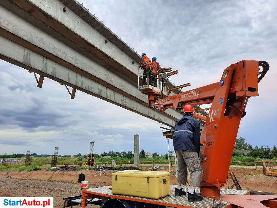 Usługi wynajmu podnośnik koszowy (zwyżka – 19m)