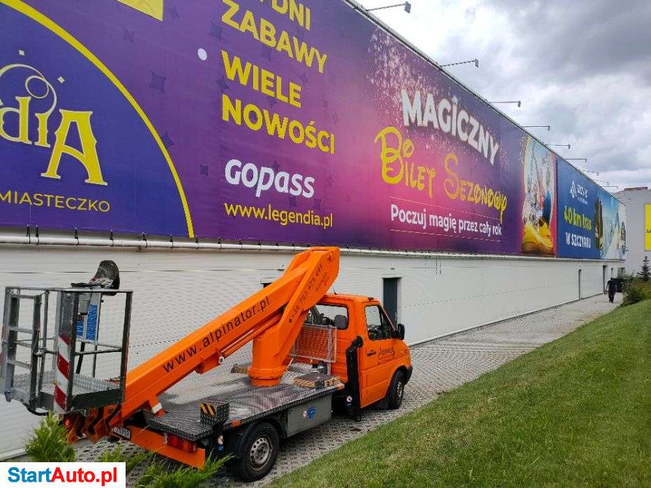 Wynajem zwyżki, podnośnika koszowego WUMAG 21m NAJTANIEJ Śląsk