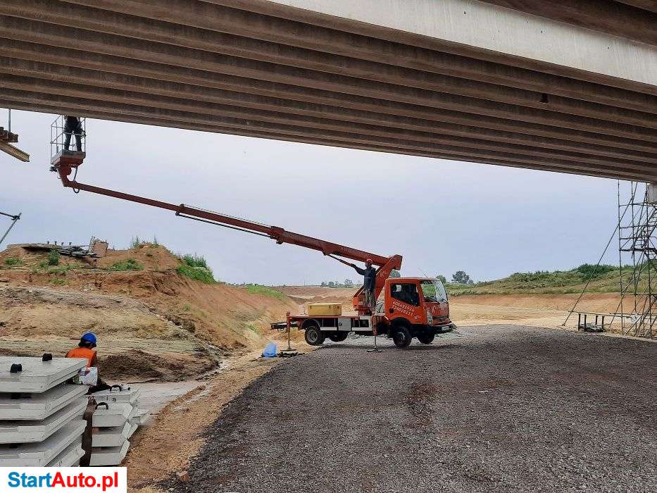 Usługi wynajmu podnośnik koszowy (zwyżka – 19m)