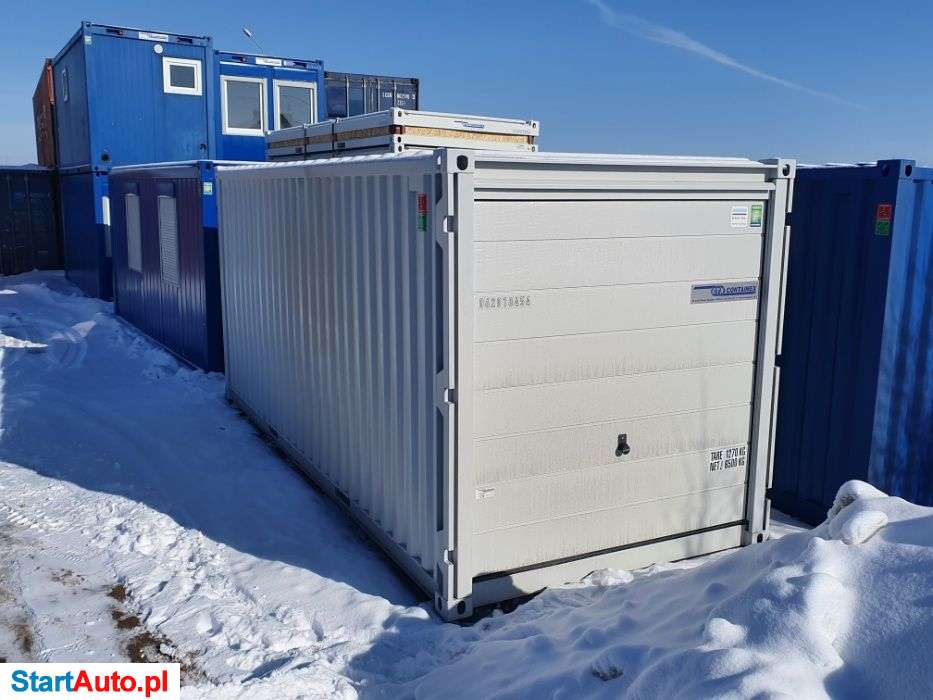 Kontener magazynowy 20′ z brama segmentowa – NOWY CONTAINEX