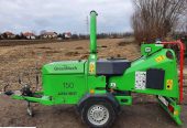 Wynajem rębaka, rębak greenmech, mielenie, zrębkowanie gałęzi, drewna