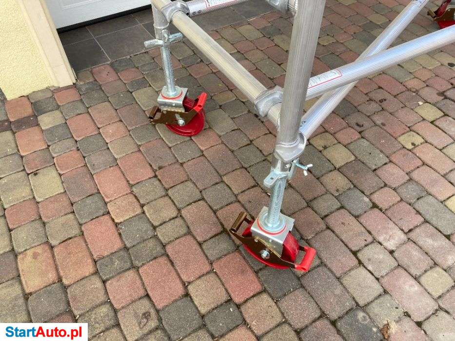 Wynajem rusztowanie aluminiowe jezdne 4m robocze
